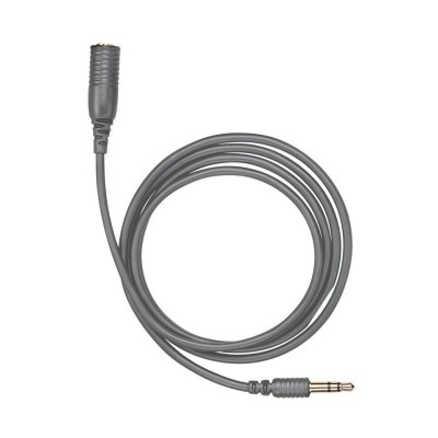3' CABLE 1/8" TRS M/F - GREY
