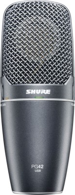 Large diaphragm condenser cardioid microphone with usb