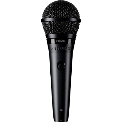 Shure PGA58-BTS - Microphone voix dynamique cardio‹de PGA58 avec cable et pied