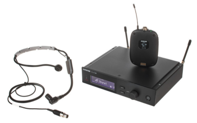 Shure SLXD14E/SM35-H56 - SLX-D wireless digital microphone system consisting a SLXD4 receiver H56 (BE)