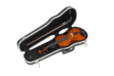 Violin 1/2 / 12 Viola Deluxe - Black - Custom Foam