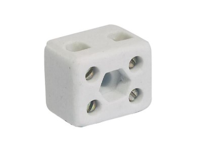 OMNILUX Ceramic Luster Terminal, 2 Pins with Fix,