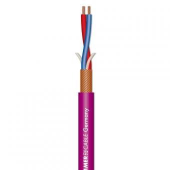 Microphone Cable Stage 22 Highflex; 2 x 0,22 mmì; PVC  6,40 mm; purple