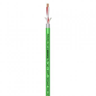 Patch & Microphone Cable SC-Scuba 14; 2 x 0,14 mmì; PVC  3,80 mm; green