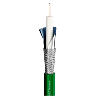 video cable SC-Vector (RCB); 1 x 0,80; PVC  6,00 mm; green