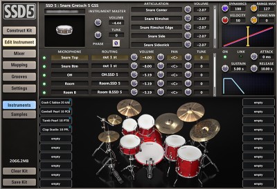 SSD5 Virtual Drum Kits