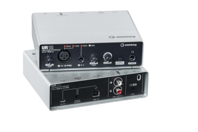 UR12 - 2 x 2 USB 2,0 audio interface with 1 x D-PRE and 192 kHz support