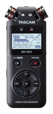 DR-05X Stereo Handheld Digital Audio Recorder & USB Audio Interface