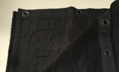 black scene cotton classified M-1 with blinkers 6x0.80 m