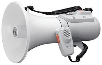 Power Megaphone with Whistle, shoulder-type