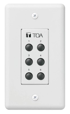 Remote Panel w. 6 Buttons for M-9000