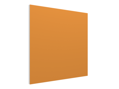 Flat Panel VMT 595x595x20mm - Pumpkin Orange