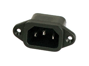 CONNECTOR CHASSIS MALE 6A/250V