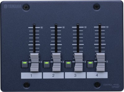Wall-mountable remote control panel for GPI control with four switches and four