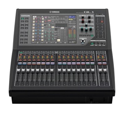 Yamaha QL1 - Digital mixing console, 32 + 8 St, 16 MIX, 8 Matrix, DANTE, 16 Analog In
