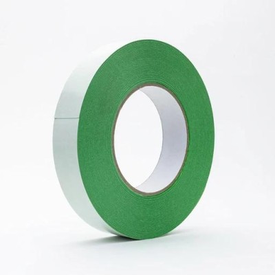 Megatape 410 Double-sided removable expotape 12 mm x 25 mtr Green