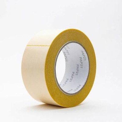 Megatape 420 Double-sided removable expotape 12 mm x 25 mtr Yellow