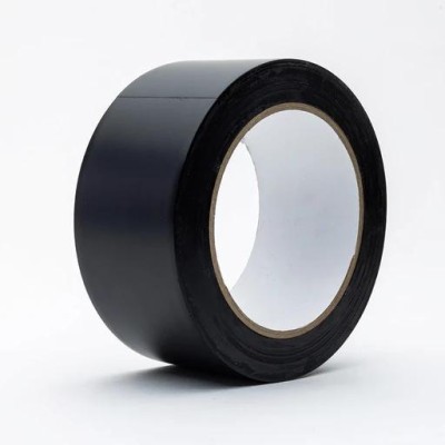 Megatape UT5 PVC dance floor tape 50 mm x 33 mtr Black