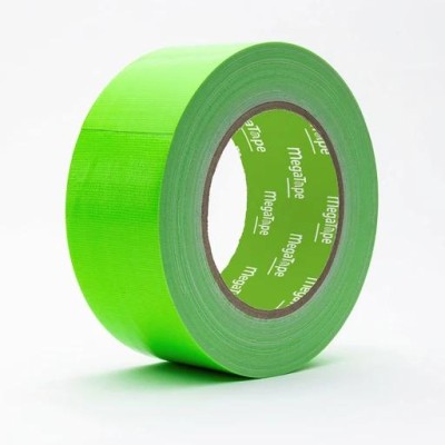 Megatape UT70 Fluor gaffa tape 25 mm x 25 mtr Green