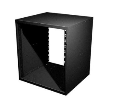 Penn R8400-10 - 10HE 19" kast, 480mm diep, - zwart - prijs per 1 stuk - 10U 19" cabinet, 480mm deep, - black - price per piece