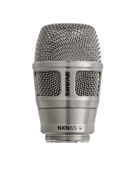 Nexadyne™ 8/S wireless supercardioid dynamic vocal microphone capsule (Nickel)
